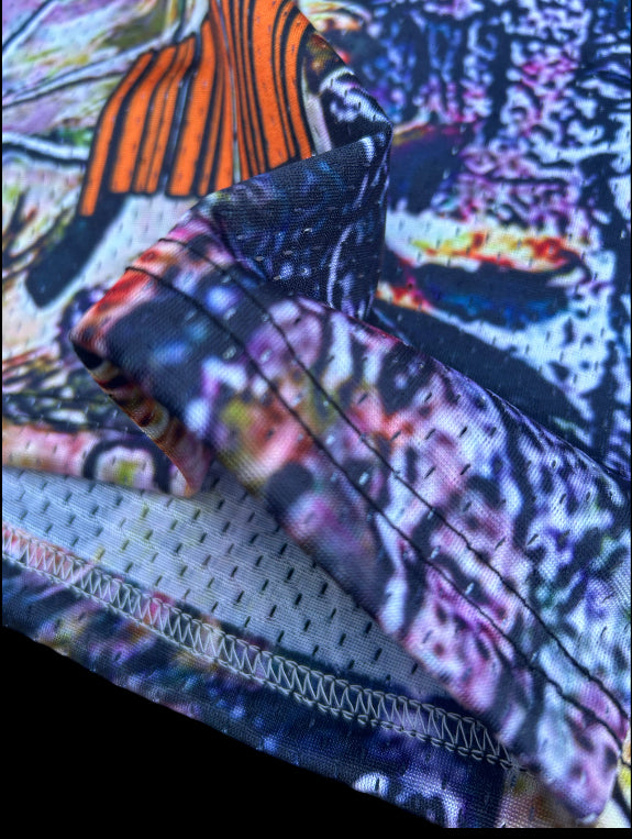 Wood Camo Product Mesh Short