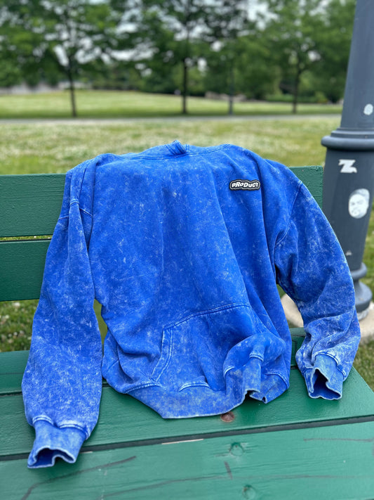 Blue Wash Hoodie