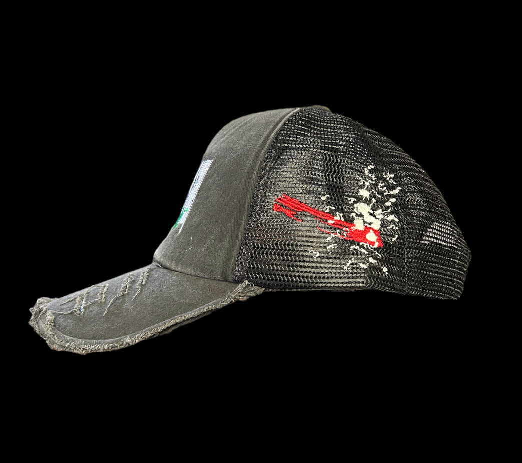 Paint Splatter Trucker Hat