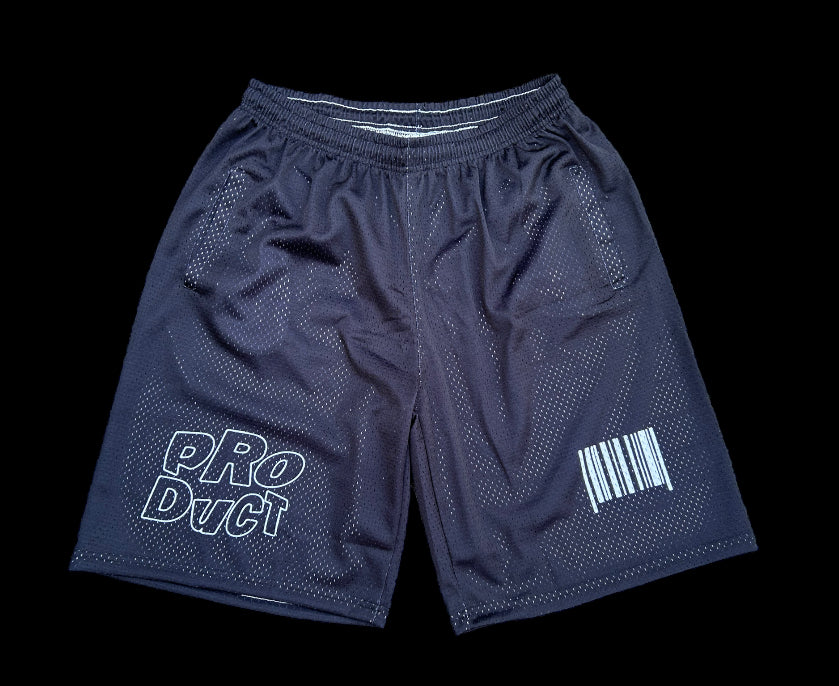 Black Product Mesh Short