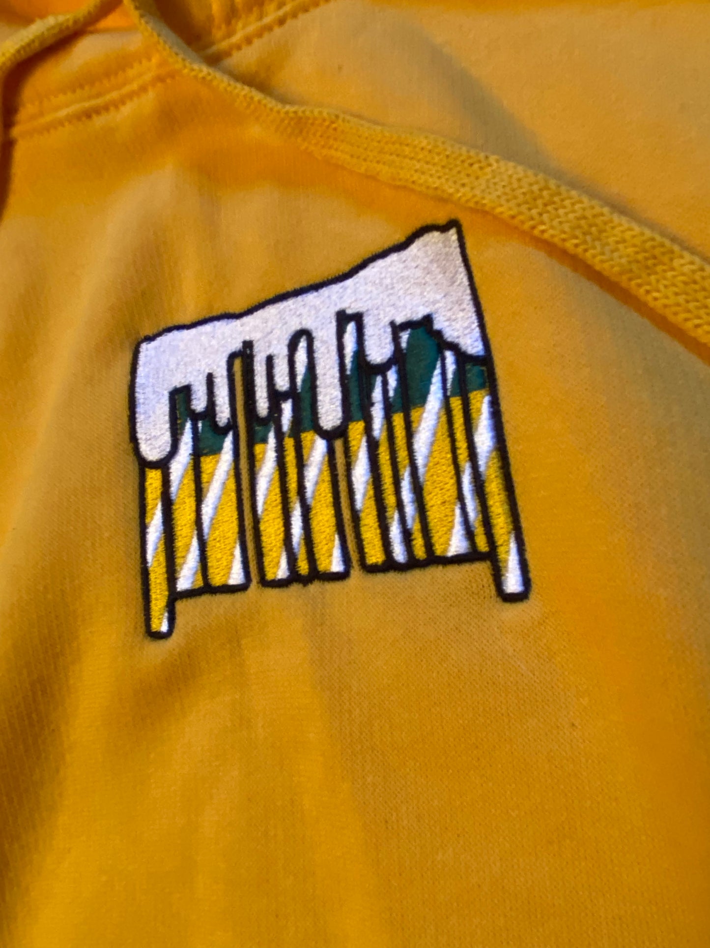 Code of Product “Frozen Lemon” Yellow Hoodie